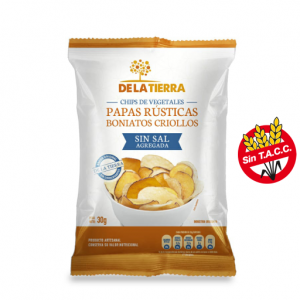 distribuidora alimentos Snacks De La Tierra Uruguay papas rusticas boniatos