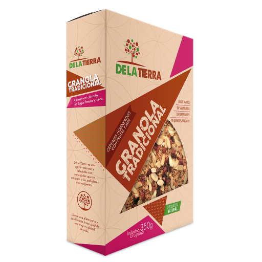 distribuidora alimentos Snacks De La Tierra Uruguay granola