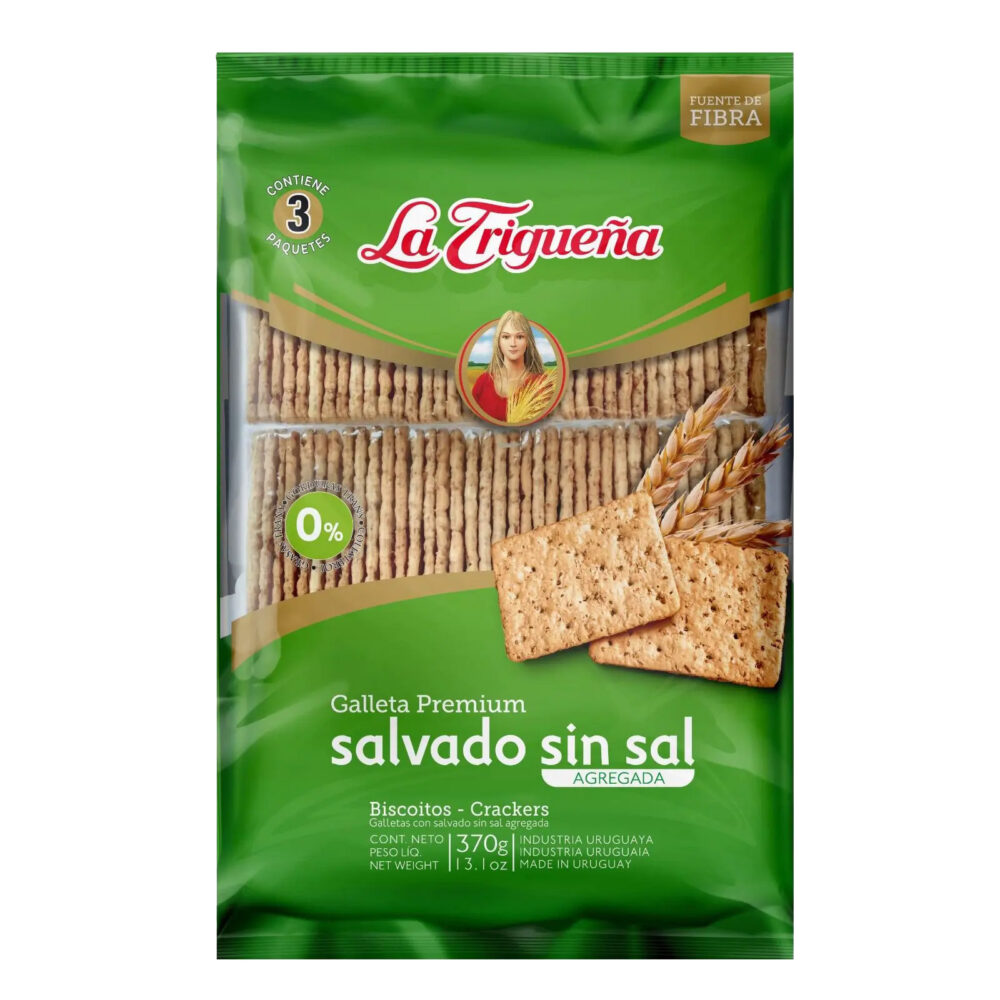 Galleta PREMIUM Salvado Sin Sal 370 g