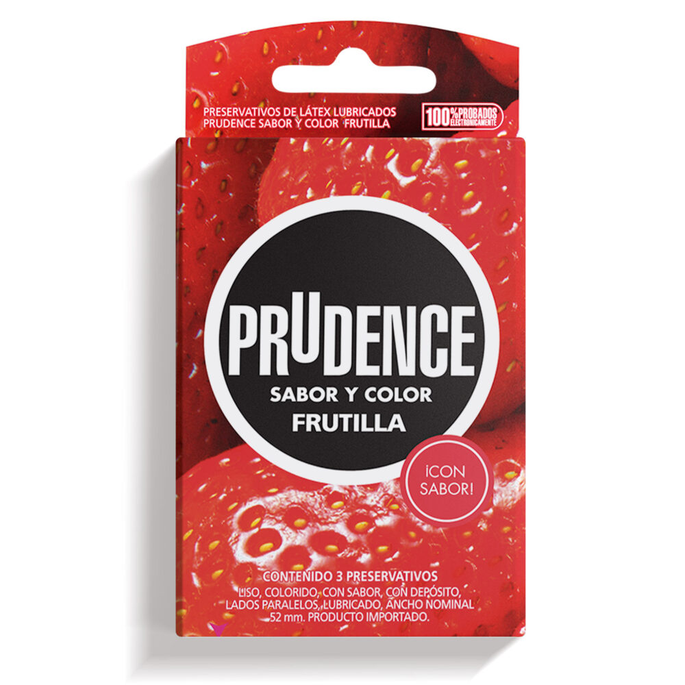 PRUDENCE FRUTILLA  3 Uni / Dis x 12