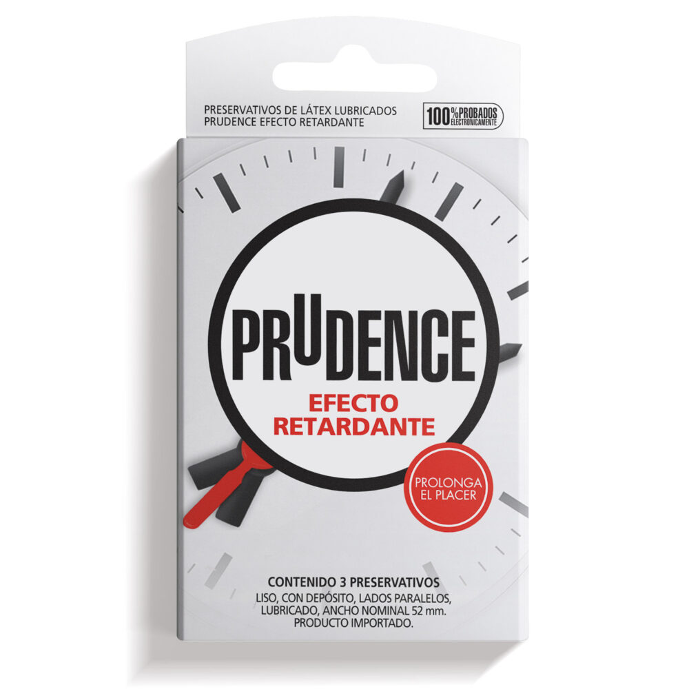 Prudence Efecto Retardante 3 Uni / Dis x 12