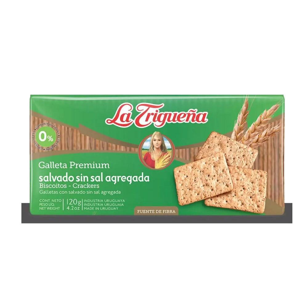 Galleta PREMIUM Salvado Sin Sal 120 g